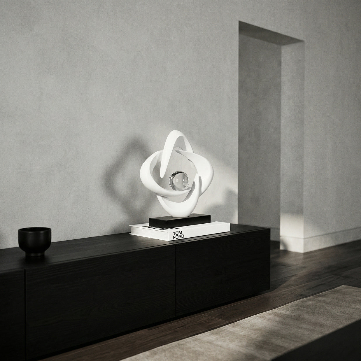 Sculptural Art Accent