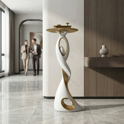 Golden Void Pedestal