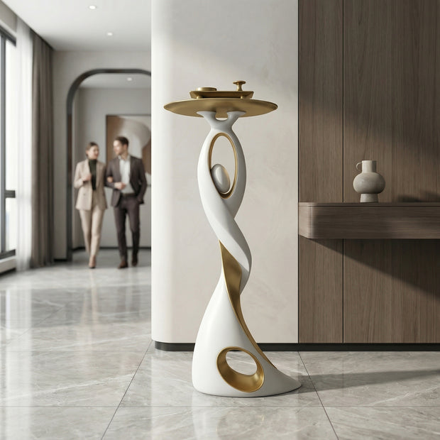 Golden Void Pedestal