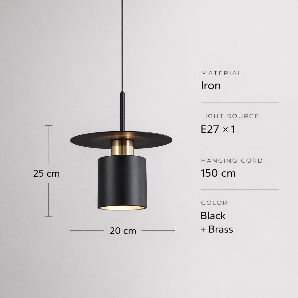 Halo Disc Pendant