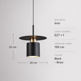 Halo Disc Pendant