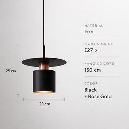 Halo Disc Pendant