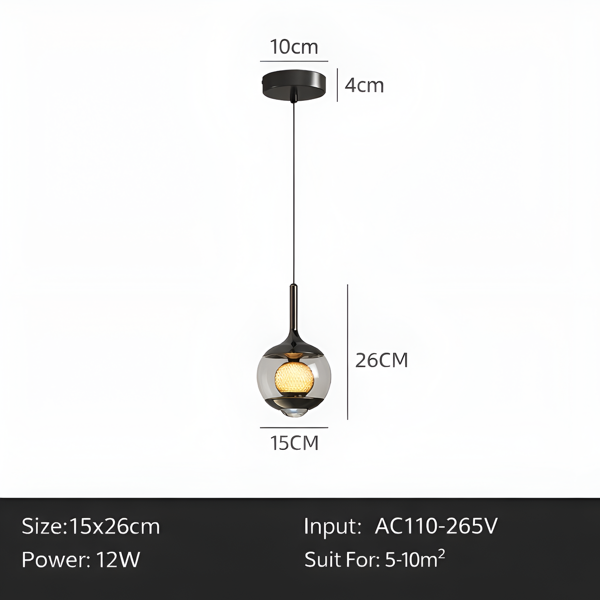 Aurelia Halo Pendant