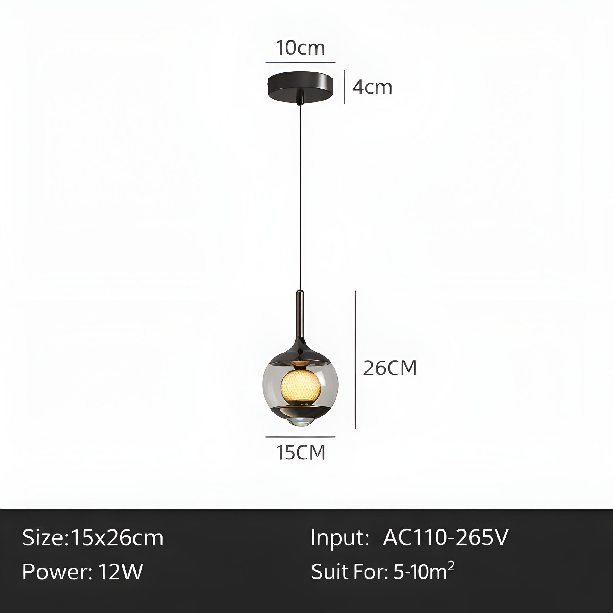 Aurelia Halo Pendant