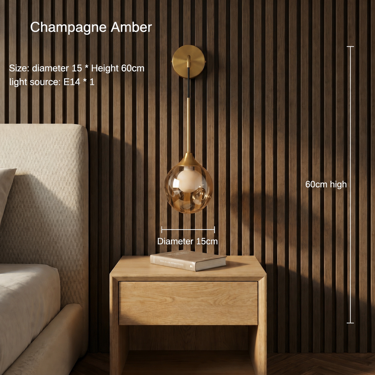 Golden Aura Sconce