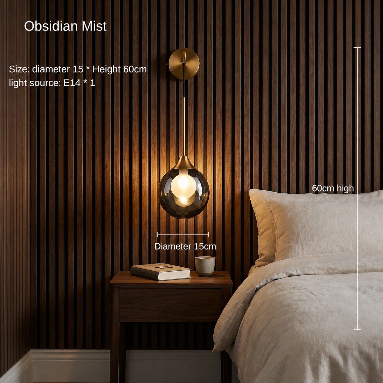 Golden Aura Sconce