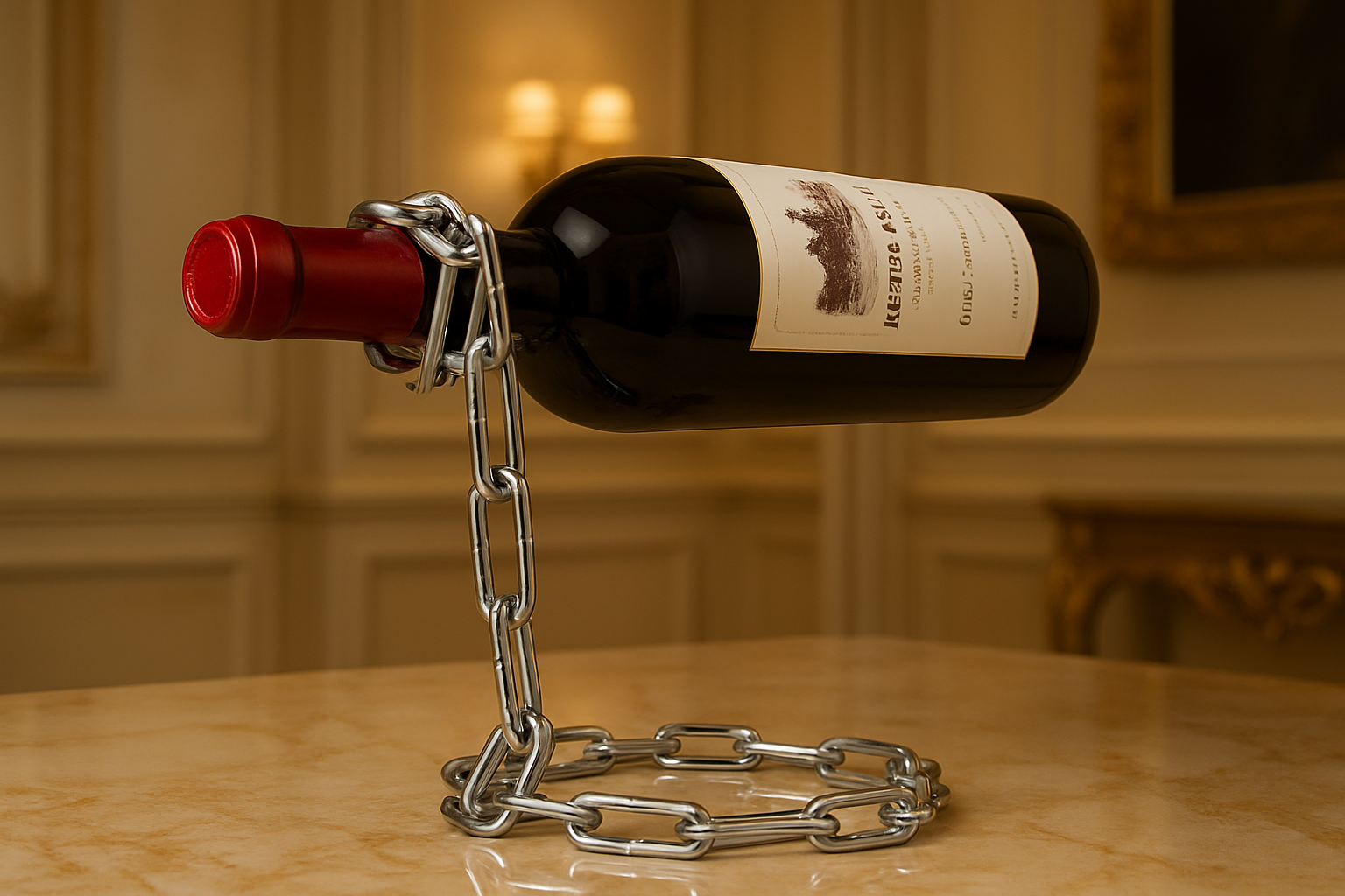 Gravity Wine Holder