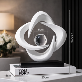 Sculptural Art Accent