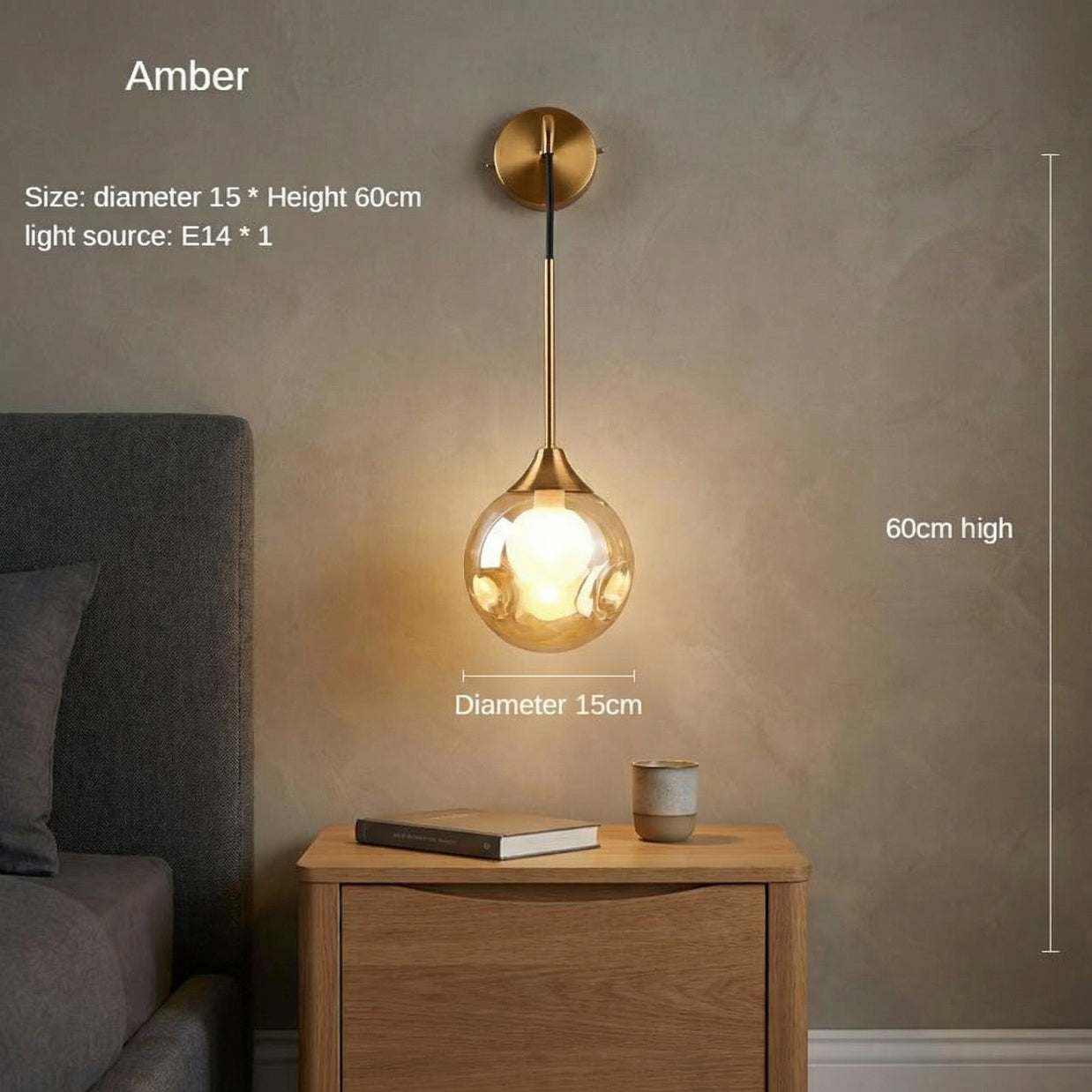 Golden Aura Sconce