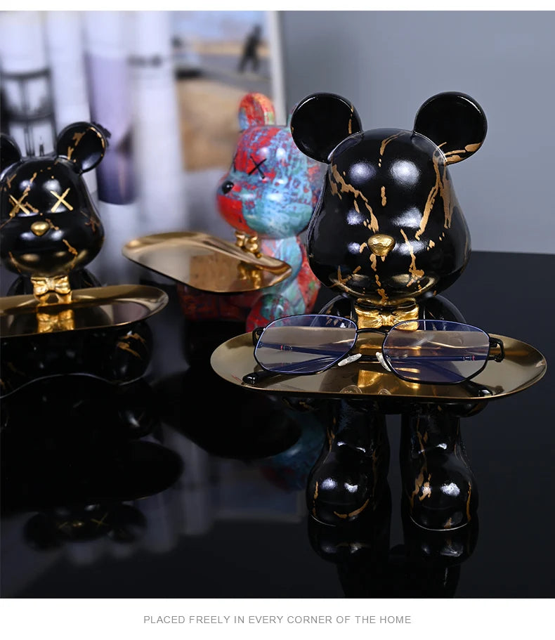 Colorful Bear Statues