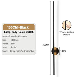 Touch Switch Wall Lamp