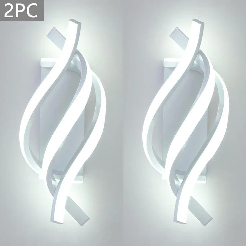 Twist Design LED Wall Light