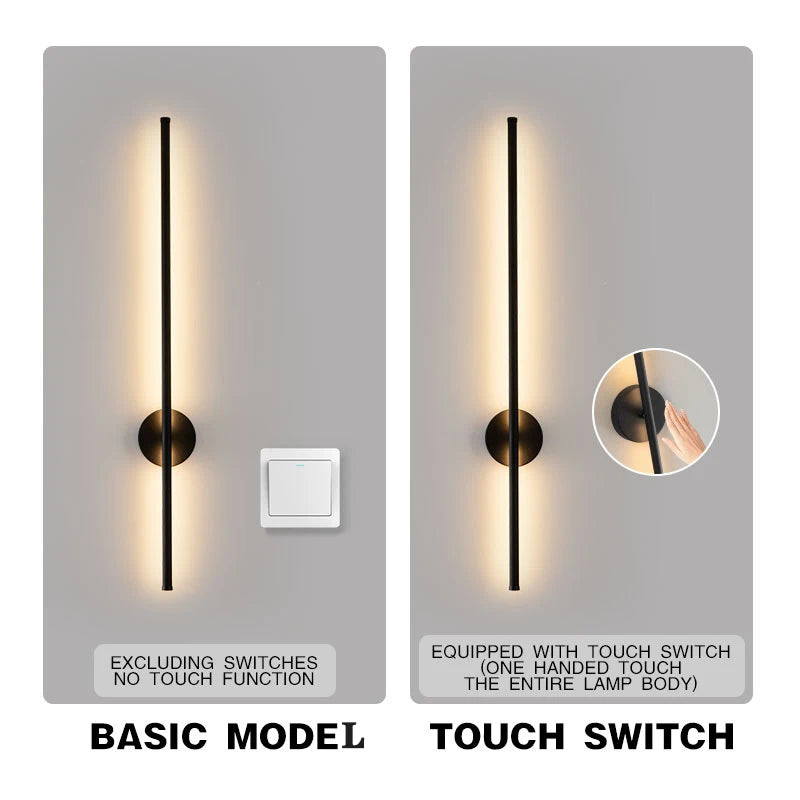 Touch Switch Wall Lamp