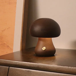 LED Wooden Mushroom