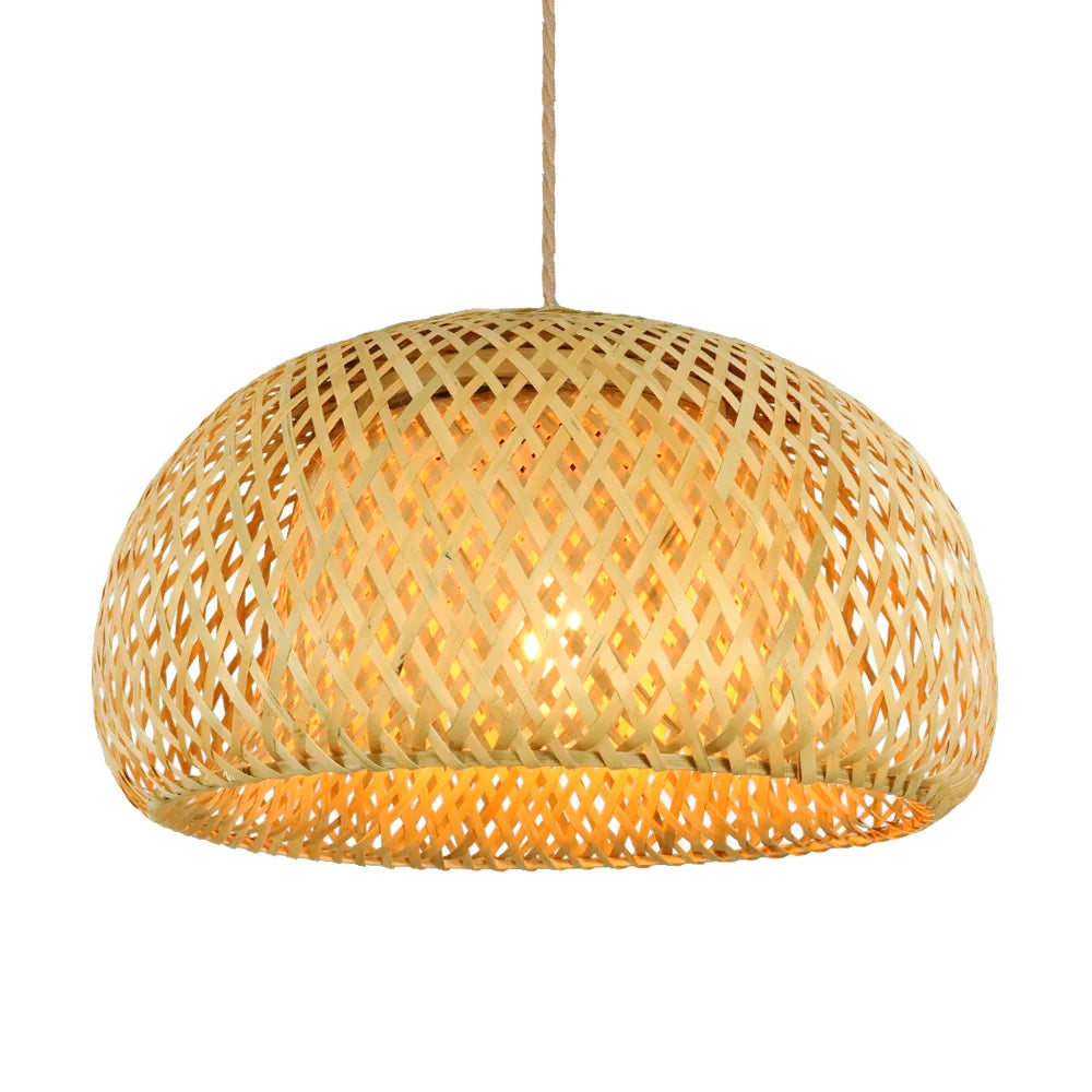 Boho Cane Pendant Light