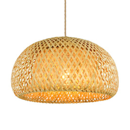 Boho Cane Pendant Light