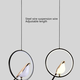 Bird LED Cord Pendant