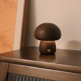 LED Wooden Mushroom