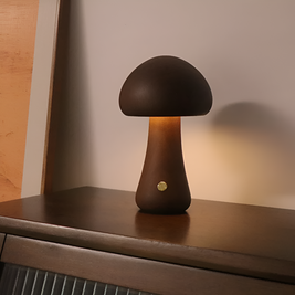 LED Wooden Mushroom