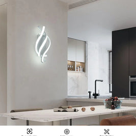 Twist Design LED Wall Light