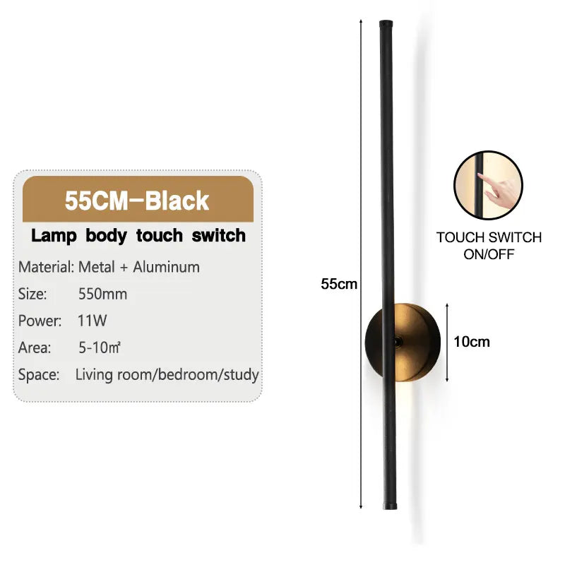 Touch Switch Wall Lamp