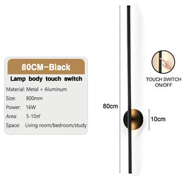 Touch Switch Wall Lamp
