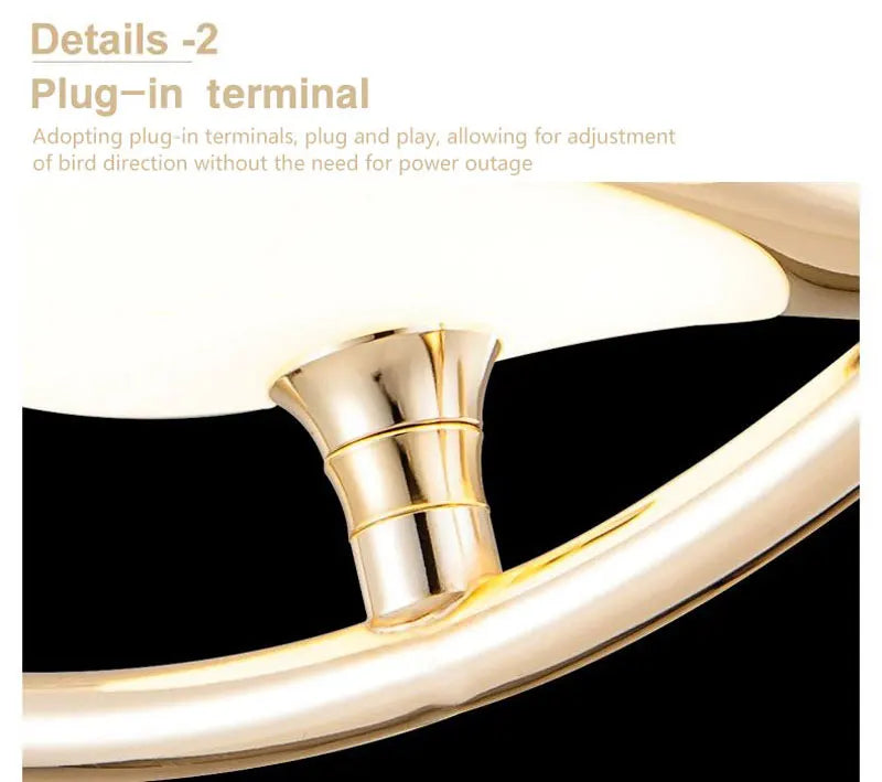 Bird LED Cord Pendant