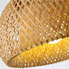 Boho Cane Pendant Light