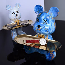 Colorful Bear Statues