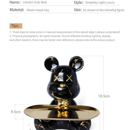 Colorful Bear Statues