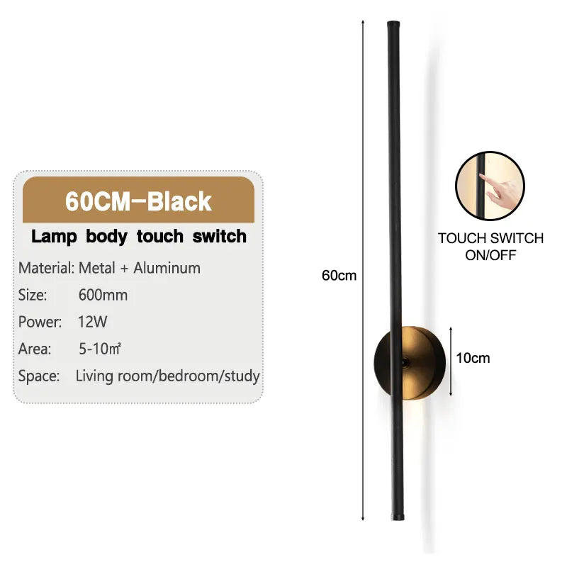 Touch Switch Wall Lamp