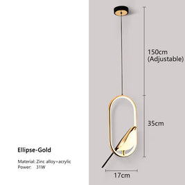 Bird LED Cord Pendant