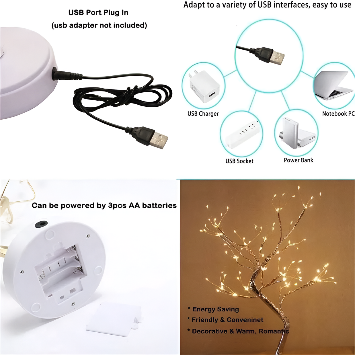 Bonsai LED Tree Light