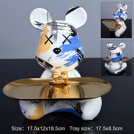 Colorful Bear Statues