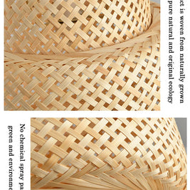 Boho Cane Pendant Light