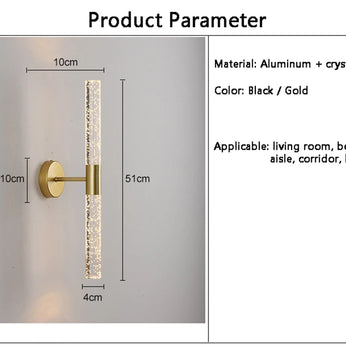 Bubbles Crystal Rod LED