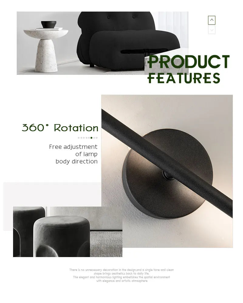 Touch Switch Wall Lamp