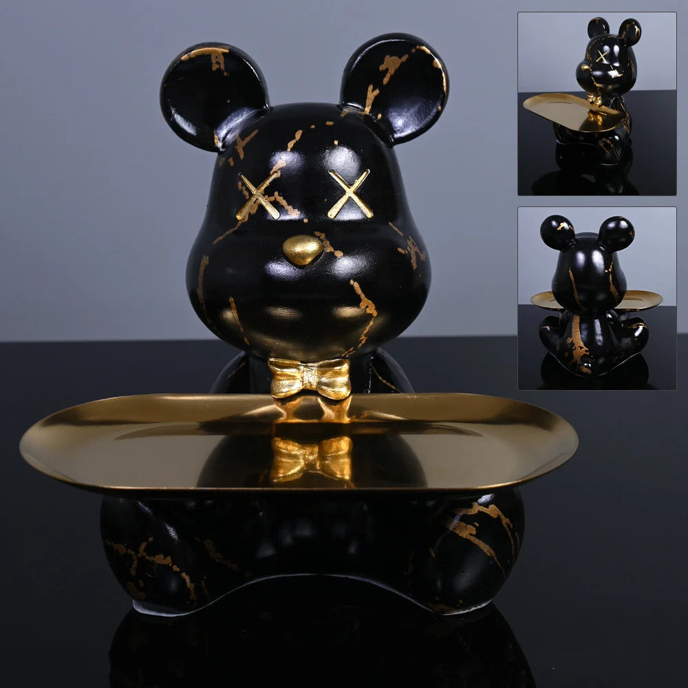 Colorful Bear Statues