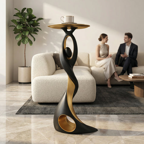 Golden Void Pedestal