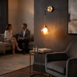Golden Aura Sconce
