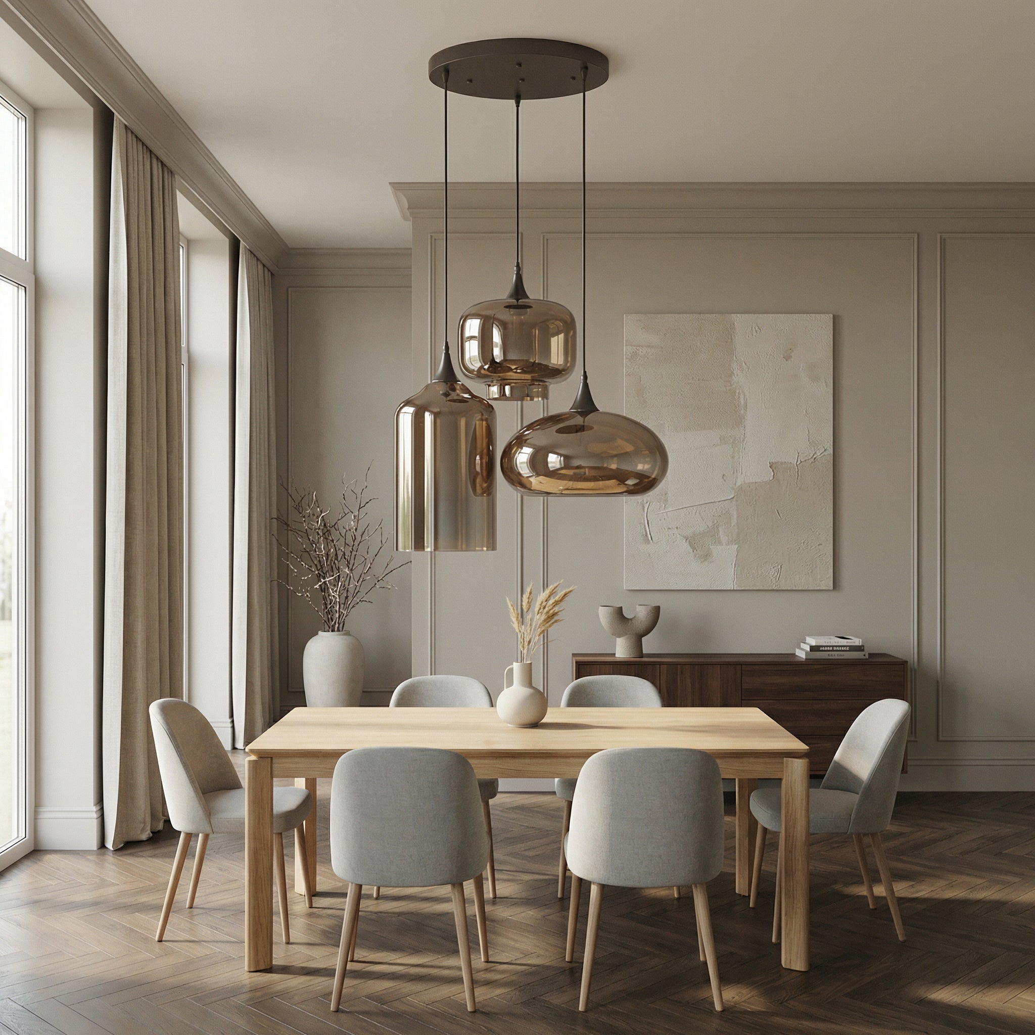 Ethereal Glass Trio