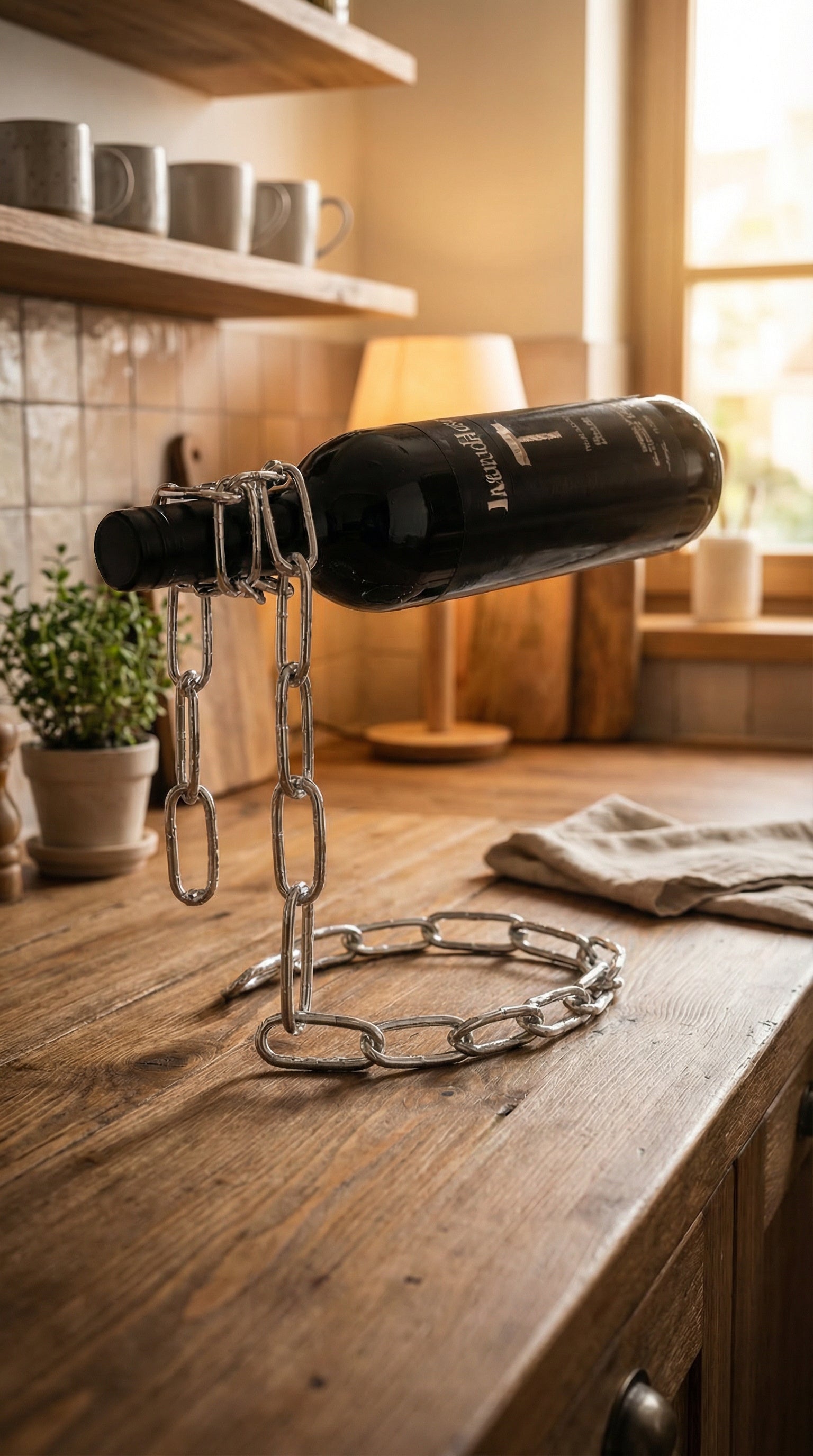 Gravity Wine Holder