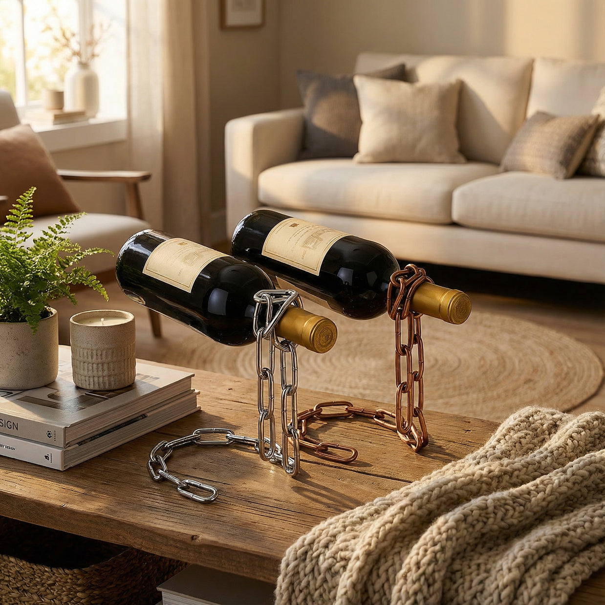 Gravity Wine Holder