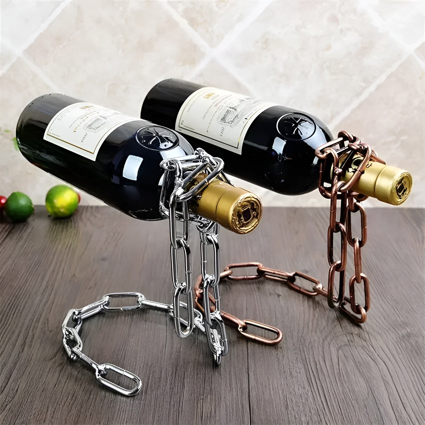 Luxe Floating Wine Holder