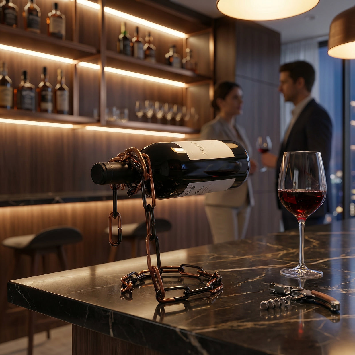 Equilibrium Wine Holder